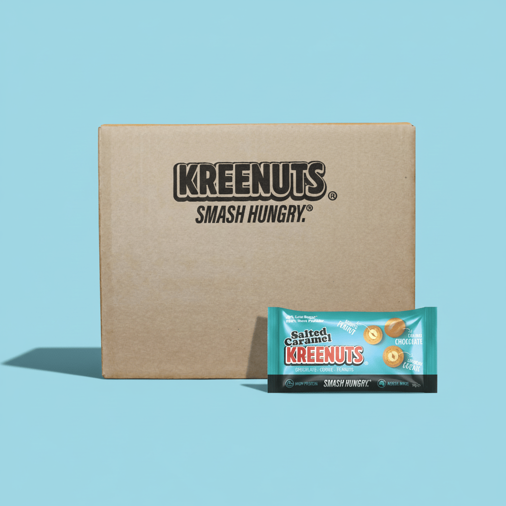 Salted Caramel 37g KREENUTS® - 72 Bags - KREENUTS