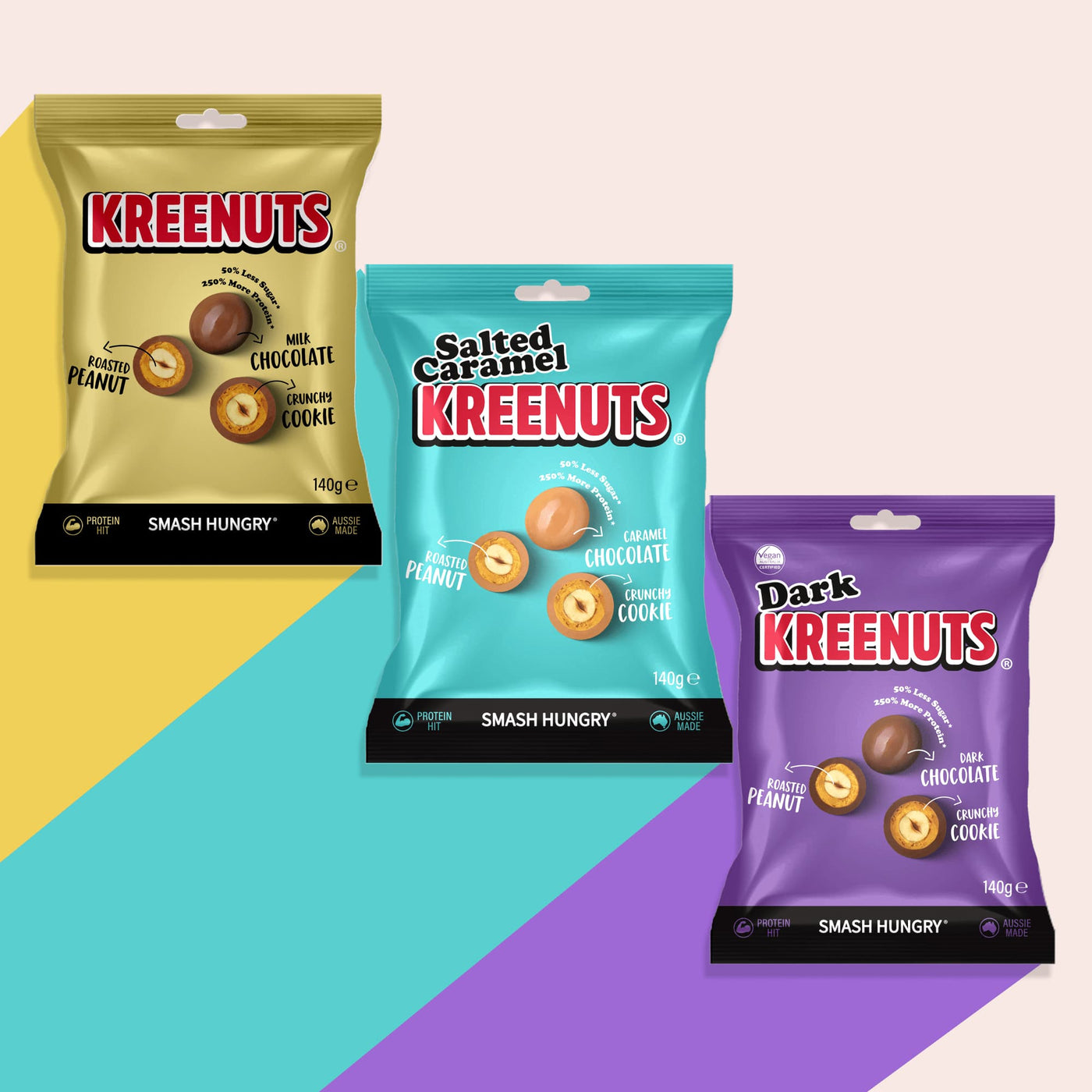 Have It All KREENUTS® - Share Bags 140g - KREENUTS