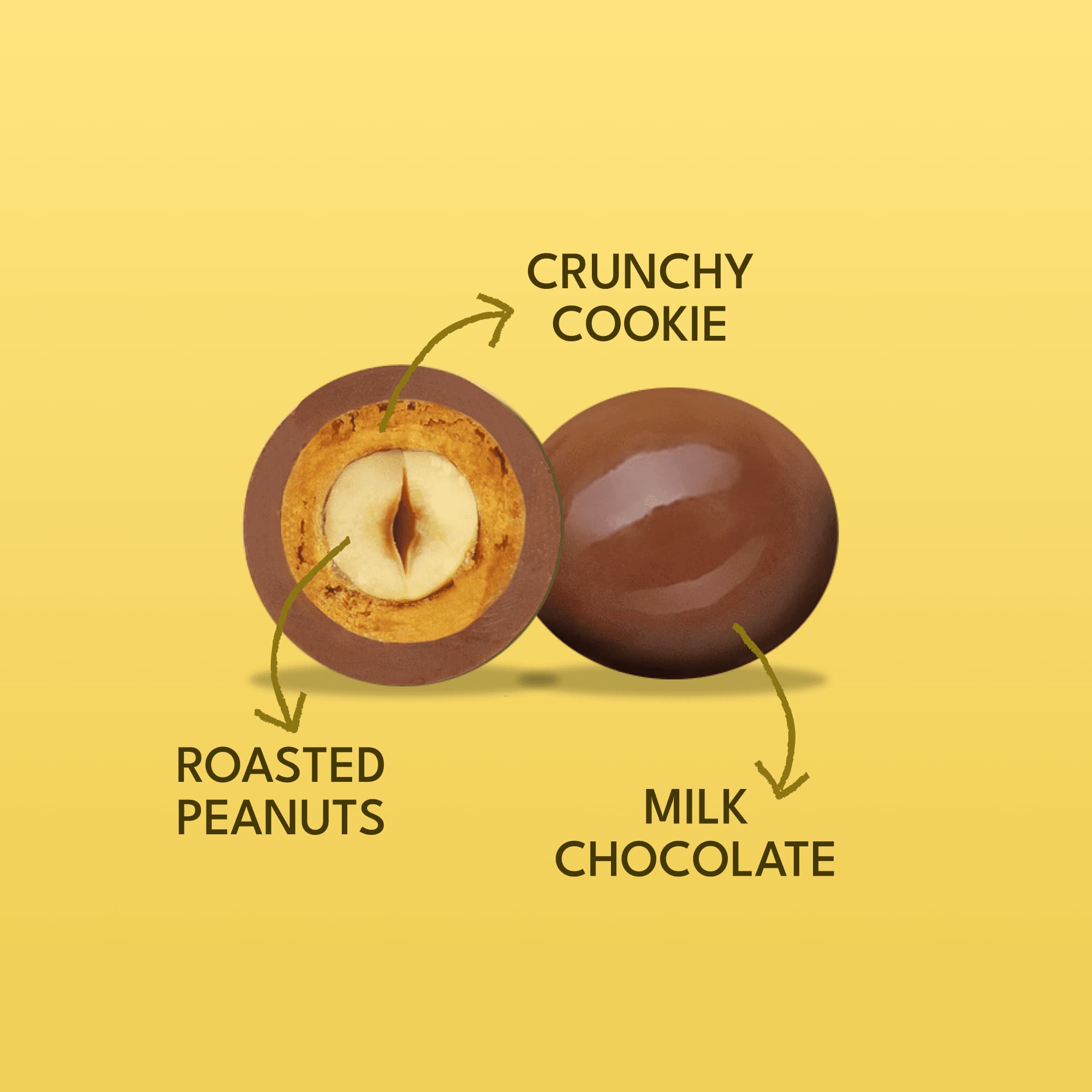 Milk Chocolate KREENUTS® 39g - 12 Bags