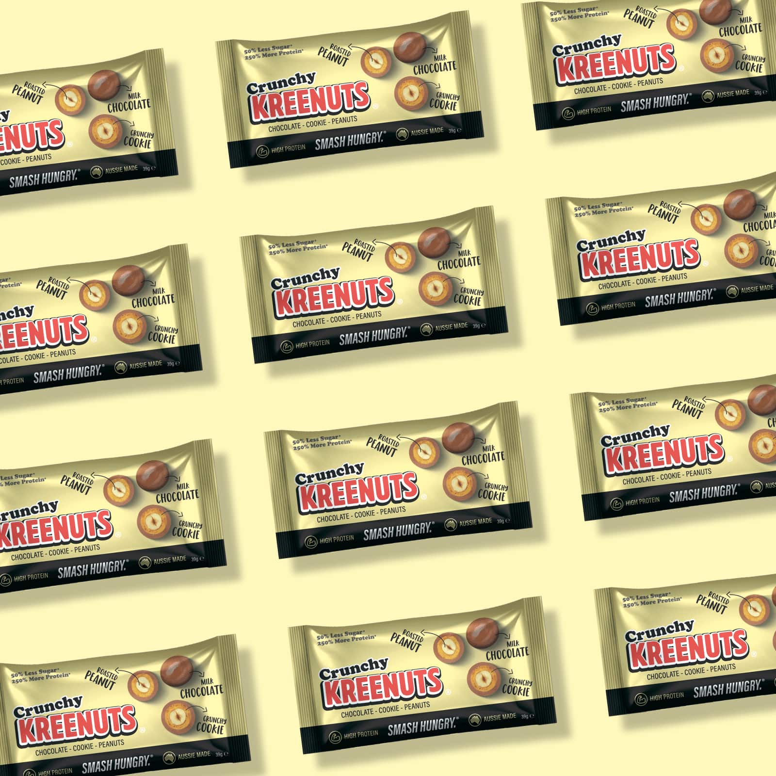 Milk Chocolate KREENUTS® 39g - 12 Bags - KREENUTS