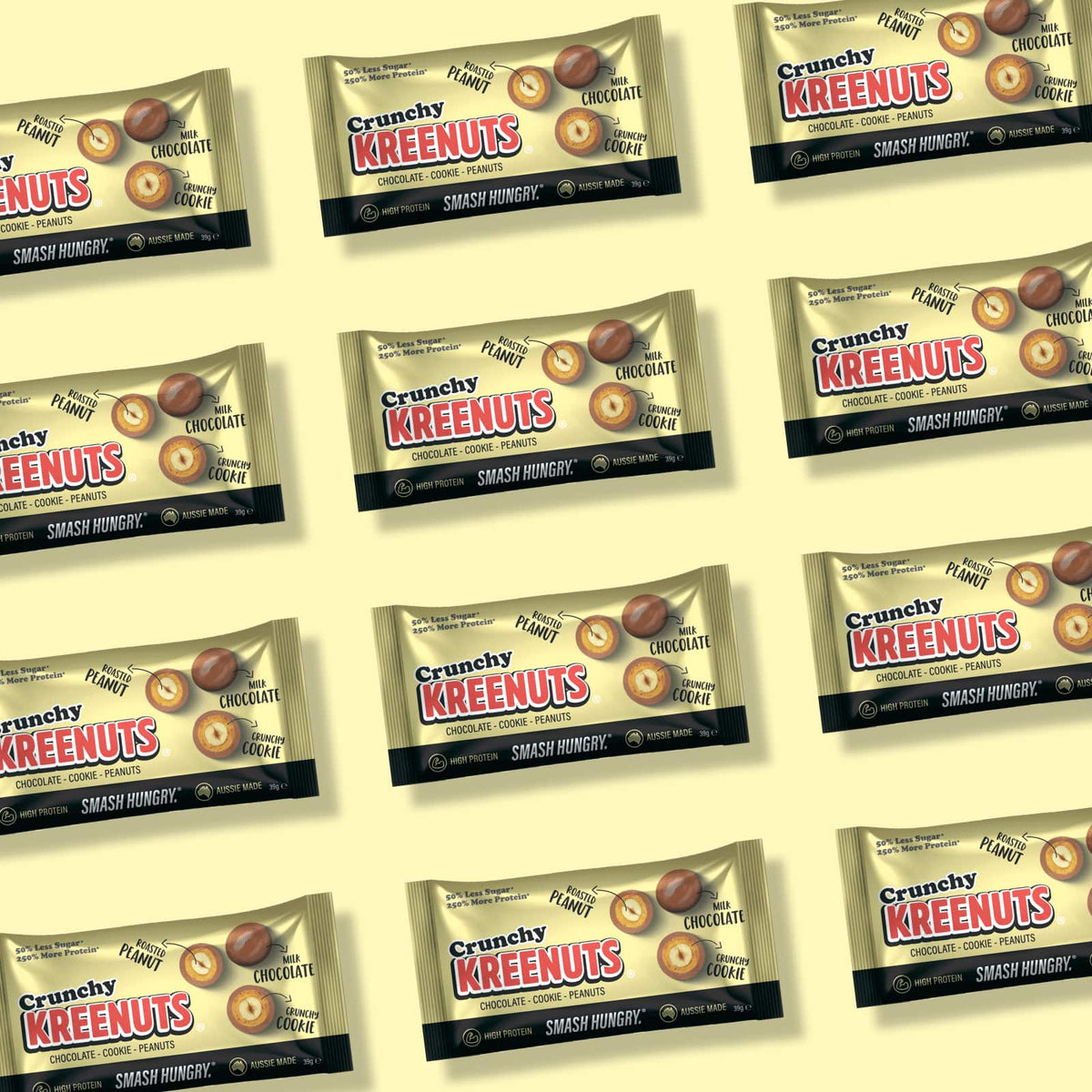 Milk Chocolate KREENUTS® 12 bag multipack - no palm oil, no artificial nasties