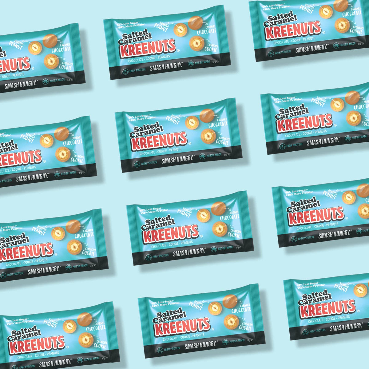Salted Caramel KREENUTS® 12 bag multipack — no palm oil, no artificial nasties